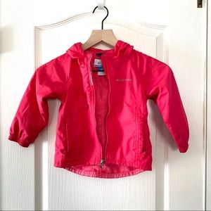 Columbia toddler girls fleece lined hooded jacket